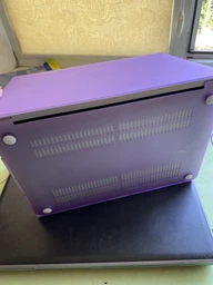 Чохол-накладка Fruct ProNW13 для MacBook Pro 13 (2016-2022 M2) Матовий Lilac фото від покупців 10