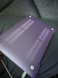Чохол-накладка Fruct ProNW13 для MacBook Pro 13 (2016-2022 M2) Матовий Lilac фото від покупців 8
