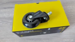Комплект колёс 2E Gaming Universal Black 5 шт (2E-GWH-003-BK) фото от покупателей 17