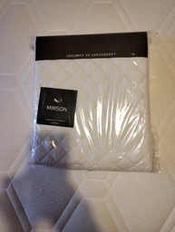 Наматрасник MirSon №5002 Exclusive Line Classic обычный с резинкой по периметру 200x220 см (2200005333426) фото от покупателей 2
