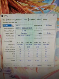 Модуль памяти G.Skill DDR4 8Gb Aegis 2400 MHz (F4-2400C17S-8GIS) фото от покупателей 1