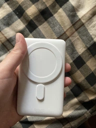 Повербанк беспроводной Baseus Magnetic Bracket Wireless 10000mAh 20W MagSafe с подставкой синий (PPCX000203) фото от покупателей 5