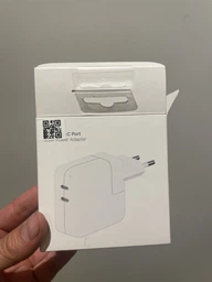 Мережевий зарядний пристрій 35W Foxconn Orig 2*USB-C зарядний пристрій для iPhone, iPad, AirPods, Apple Watch MNWP3 фото від покупців 4