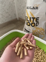 Наповнювач універсальний для котів, гризунів SolarCat Elite Wood Деревний вбирний 3 кг (482027213001) фото від покупців 9