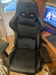 Игровое кресло 2E Gaming Chair BUSHIDO II Black/Red