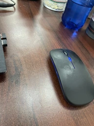 Беспроводная мышка Magic RGB подсветка USB Type-C зарядка бесшумная со встроенным аккумулятором Bluetooth+2.4G 297 Черный фото от покупателей 9
