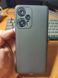 Чехол для смартфона Xiaomi Poco F5 ArmorStandart Matte Slim Fit Black Camera cover (ARM68074)