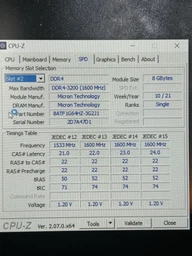 Оперативна пам'ять Micron SODIMM DDR4 8Gb 3200MHz PC4-25600 (MTA4ATF1G64HZ-3G2E2) фото від покупців 8
