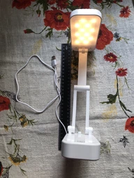 Беспроводная настольная светодиодная лампа c аккумулятором и USB зарядкой настольная лампа на батарейке светильник, ночная лампа автономная лампа настольная лампа на аккумуляторе (10051) фото от покупателей 18