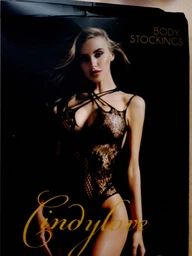 Еротичний жіночий боді відвертий у сіточку Sexy OneSize чорний (5-72) фото від покупців 1