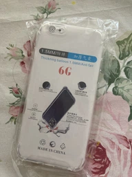 Прозорий ударостійкий силіконовий чохол для iPhone 6/6s