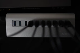 USB хаб Orico M3H10 USB 3.0 10 портів з блоком живлення hub концентратор алюмінієвий фото від покупців 1