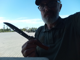 Нож складной Универсальный с Удлиненным лезвием Наваха для ЗСУ фото от покупателей 2