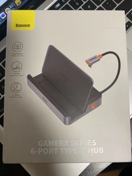 Док-станція Baseus 6в1 100W для Steam Deck|Asus Rog|iPad|Android (HDMI 4K/ Ethernet/ 3хUSB 3.0/ USB-C 100W) фото від покупців 1