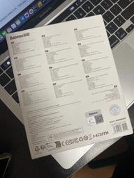 Док-станція Baseus 6в1 100W для Steam Deck|Asus Rog|iPad|Android (HDMI 4K/ Ethernet/ 3хUSB 3.0/ USB-C 100W)