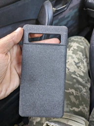 Тканевый чехол для Google Pixel 7a (темно-синий) фото от покупателей 4