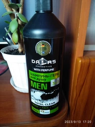 Мужской шампунь-гель для душа Dalas Cosmetics Total Clean 3в1 1000 г (4260637721280) фото от покупателей 7