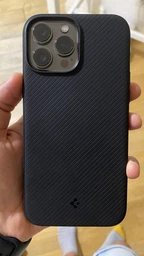 Чохол протиударний Spigen Mag Armor MagSafe (MagFit) ACS03226 для Iphone 13 Pro Max/12 Pro Max (6.7") Black фото від покупців 5
