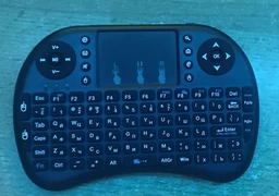 Клавиатура для телевизора KEYBOARD беспроводная с подсветкой (Через USB адаптер) Черная (893391) фото от покупателей 11
