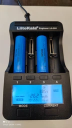 Акумулятор 18650 Li-Ion Vipow ICR18650 FlatTop, 2500mAh, 3.7V, Blue фото от покупателей 14