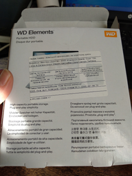 Жесткий диск Western Digital Elements 2TB WDBU6Y0020BBK-WESN 2.5 USB 3.0 External Black фото от покупателей 2