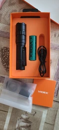 Портативний світлодіодний ліхтарик VIDEX VLF-A156R 1700Lm 6500K (Li-ion 21700 4000mAh змінний) фото від покупців 7