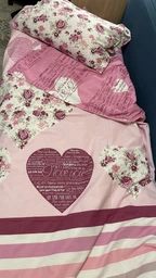 Постільна білизна Poplin Hobby Bella бузковий полуторний 8698499109377