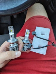Автолампы Pulso M4-H7/LED-chips CREE/9-32v/2x25w/4500Lm/6000K (M4-H7) фото от покупателей 5