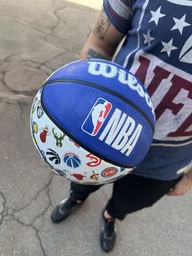 Баскетбольний мяч WILSON NBA размер №7 фото от покупателей 16