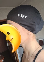 Шапка для плавання POLYESTER CAP 5764 Aqua Speed ​​091-15 синій, білий, OSFM фото від покупців 1