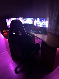 Самоклеюча світлодіодна rgb led стрічка з пультом і блоком живлення для підсвічування Grant 2835