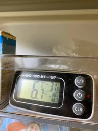 Цифровий термометр для холодильника / морозильника UChef A1023, з гачком та магнітом фото від покупців 1