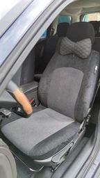 Авто чехлы из автоткани для Toyota Avensis 2009-2018 Kegel-Blazusiak ATLANTIC светлый фото от покупателей 8