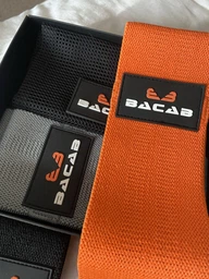 Тканинні фітнес резинки BACAB (3 шт) з програмою тренувань фото от покупателей 17