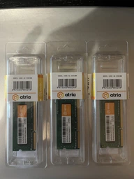 Модуль пам'яті ATRIA DDR3 4Gb 1600MHz sodimm UAT31600CL11SK1/4 (UAT31600CL11SK1/4)