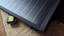 Портативна сонячна панель CcLamp RB-SL100 100W заряджання від сонця