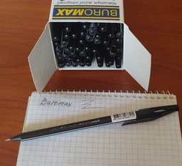 Набор масляных ручек Buromax LINEA 50 штук 0,7 мм красные чернила (BM.8362-03) фото от покупателей 2