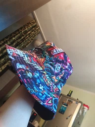 Панама Двухсторонняя Тату (Тигр, Череп, Золотой карп), Унисекс WUKE One size