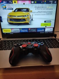 Бездротовий Bluetooth геймпад Terios X3 для ANDROID, iOS, Tv Box, PC, з утримувачем для смартфона в комплекті Чорний (Х3-AV) TRG-190708 фото від покупців 6
