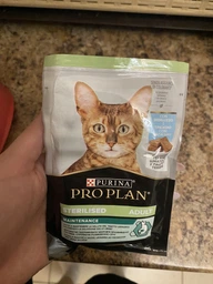 Вологий корм для стерилізованих котів Purina Pro Plan Sterilised Пуріна Проплан з куркою в підливці пауч 85 г 26 шт (7613036092852) фото від покупців 4