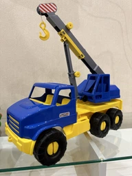 Автокран іграшковий City Truck Tigres, рухомі елементи, у сітці 39396 фото від покупців 7