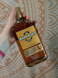 Напиток алкогольный крепкий Brandson Зажигательный Абрикос 0.5 л 30% (4820182221613)