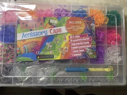 Набор для плетения браслетов Loom Bands, 6300 резинок, 22 цвета, станок и аксессуары фото от покупателей 8