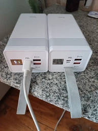 Power Bank УМБ HOCO Powermaster J86A 50000mAh 2xUSB/Type-C с ф-цией настольной лампы черный