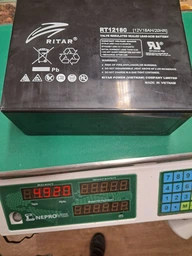 Аккумуляторная батарея Ritar RT12180BL5 Black Case 12V 18Ah AGM (YT30878)