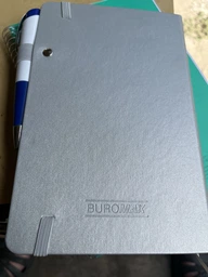 Записная книга Buromax Etalon 95x140 мм 96 листов в клетку обложка из искусственной кожи Желтая (BM.296160-08) фото от покупателей 7