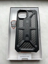 Чохол протиударний UAG Monarch (Original) 113171114040 для Iphone 13 | 14 (6.1") Black Leather фото від покупців 6