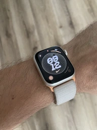 Смарт-годинник Apple Watch Series 9 GPS 45mm Silver Aluminium Case with Winter Blue Sport Loop (MR9F3QP/A) фото від покупців 12
