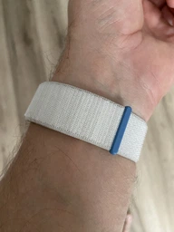 Смарт-годинник Apple Watch Series 9 GPS 45mm Silver Aluminium Case with Winter Blue Sport Loop (MR9F3QP/A) фото від покупців 11