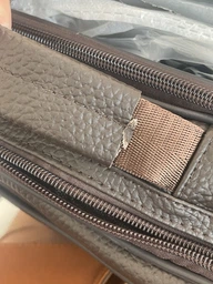 Сумка планшет через плечо мужская из натуральная кожи Vintage leather-14991 Коричневая фото от покупателей 8